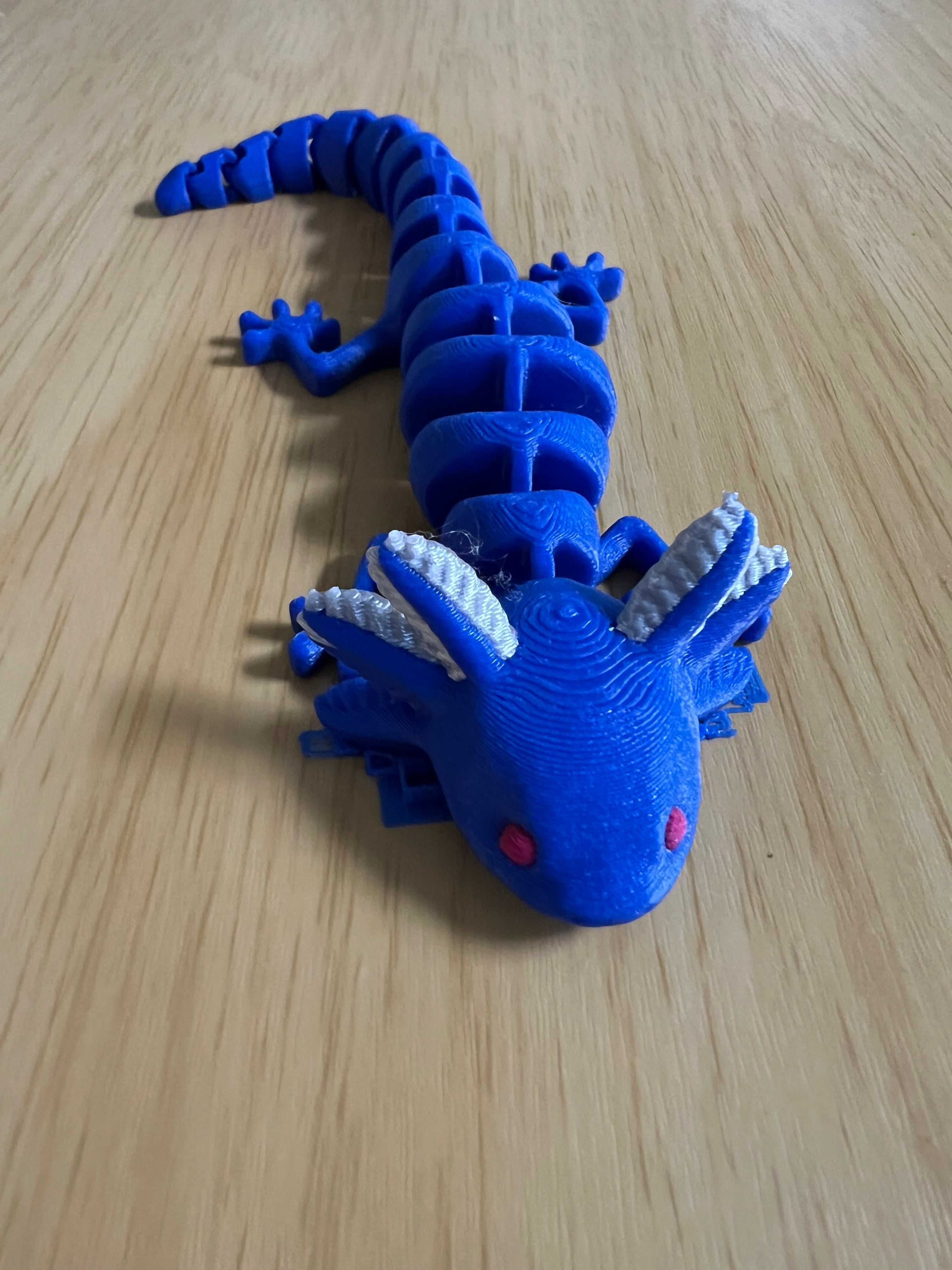 Axolotl 3D printed￼