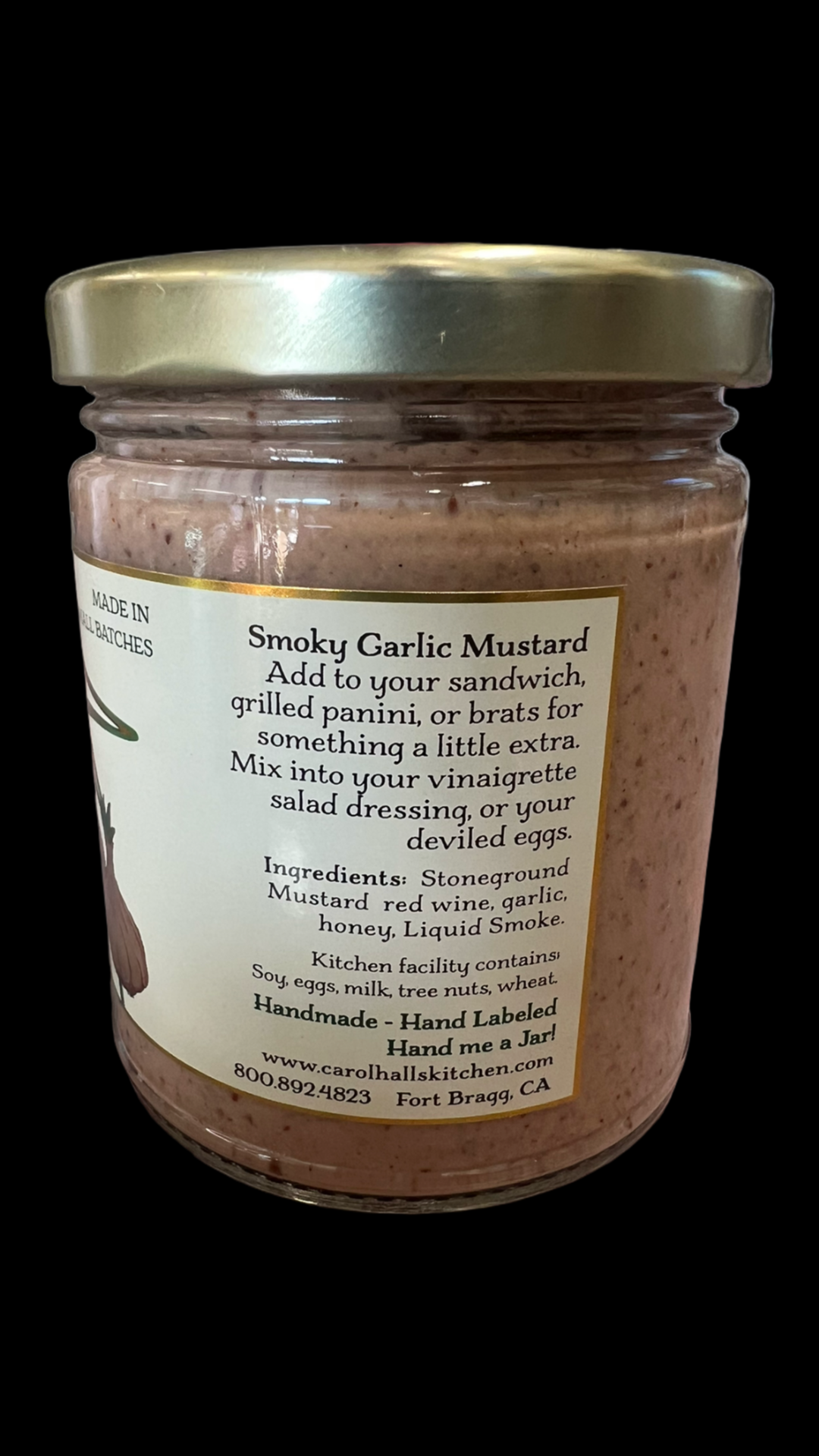 Smoky Garlic Mustard