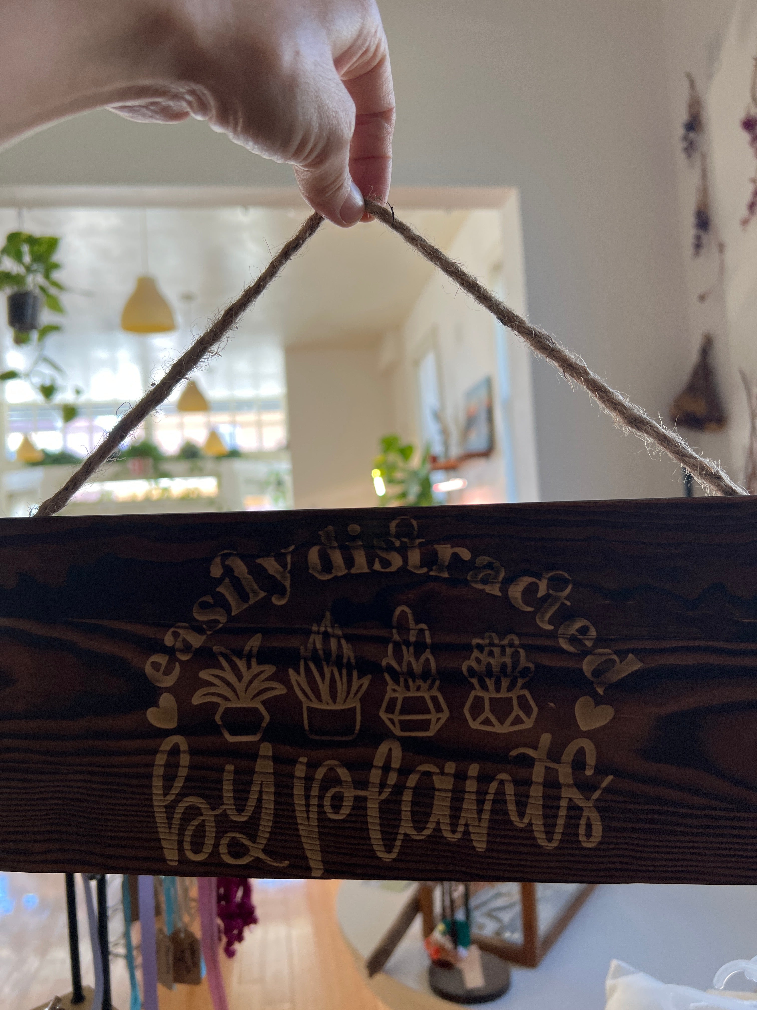 Ambrosine Wooden Sign