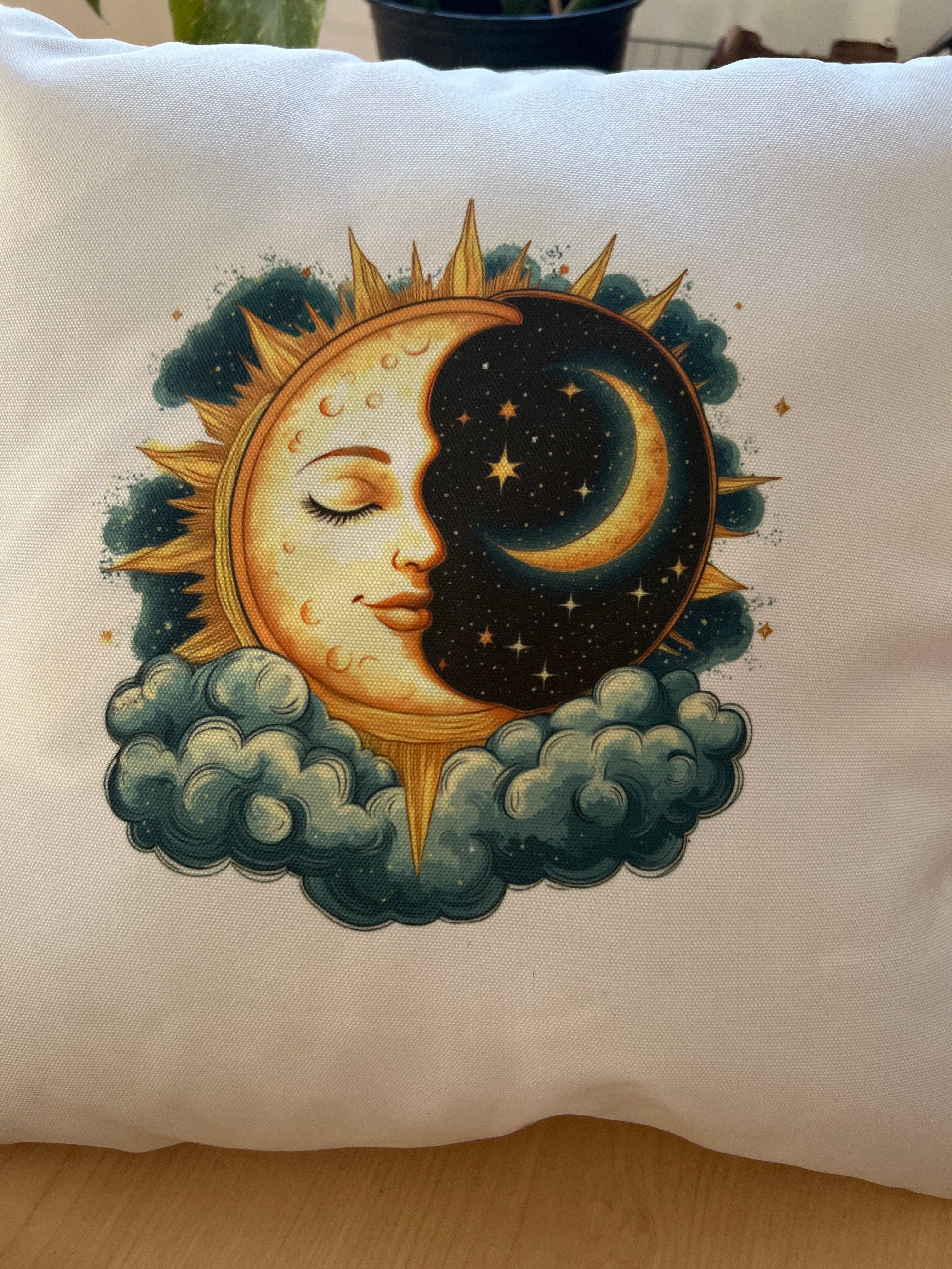 Ambrosine Pillow Sun and Moon