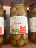 Jalapeño stuffed olives