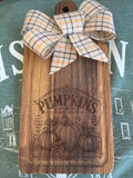 Ambrosine pumpkin cutting board