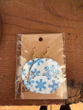 Alo boutique snowflake earrings