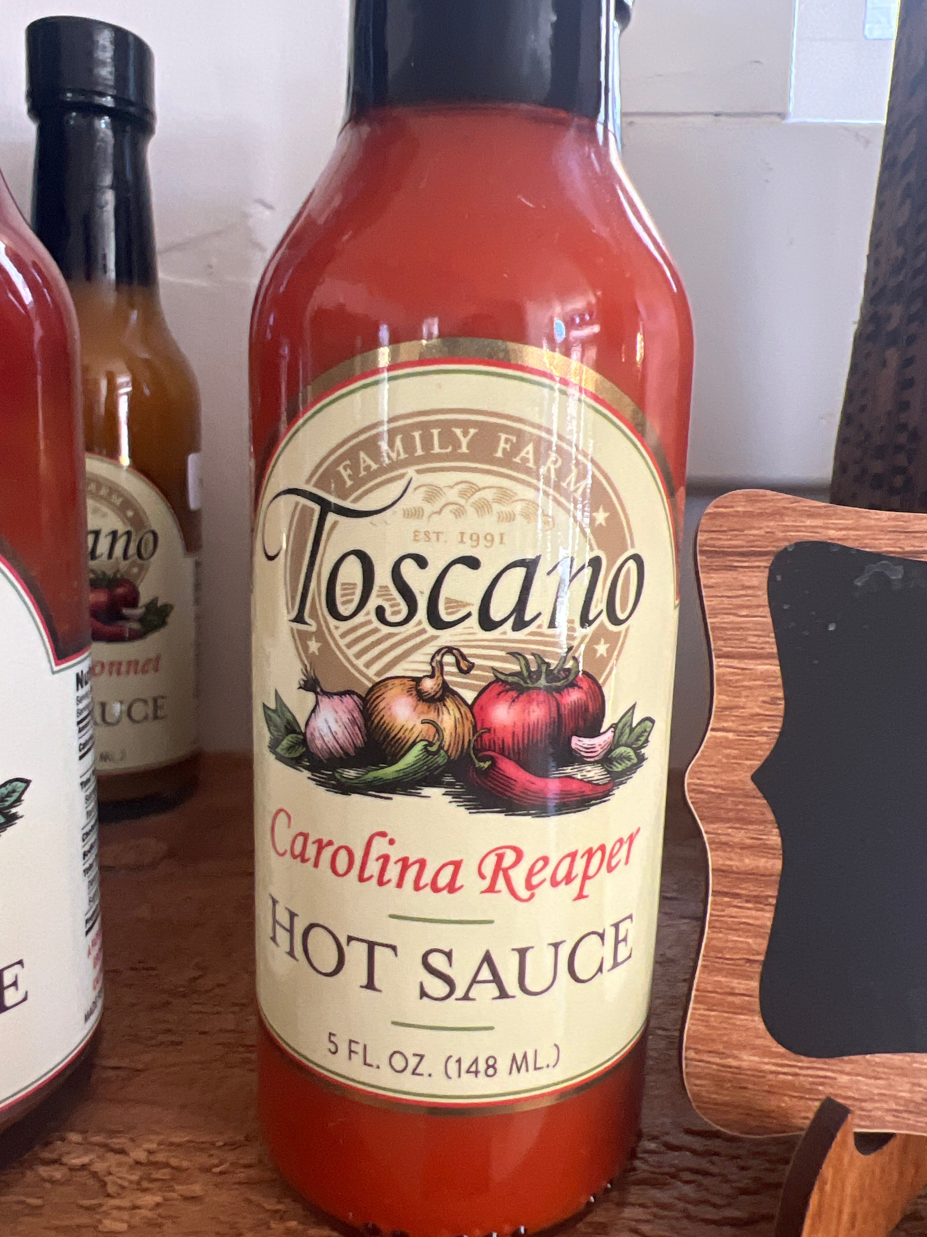 Toscano Hot Sauce Carolina Reaper