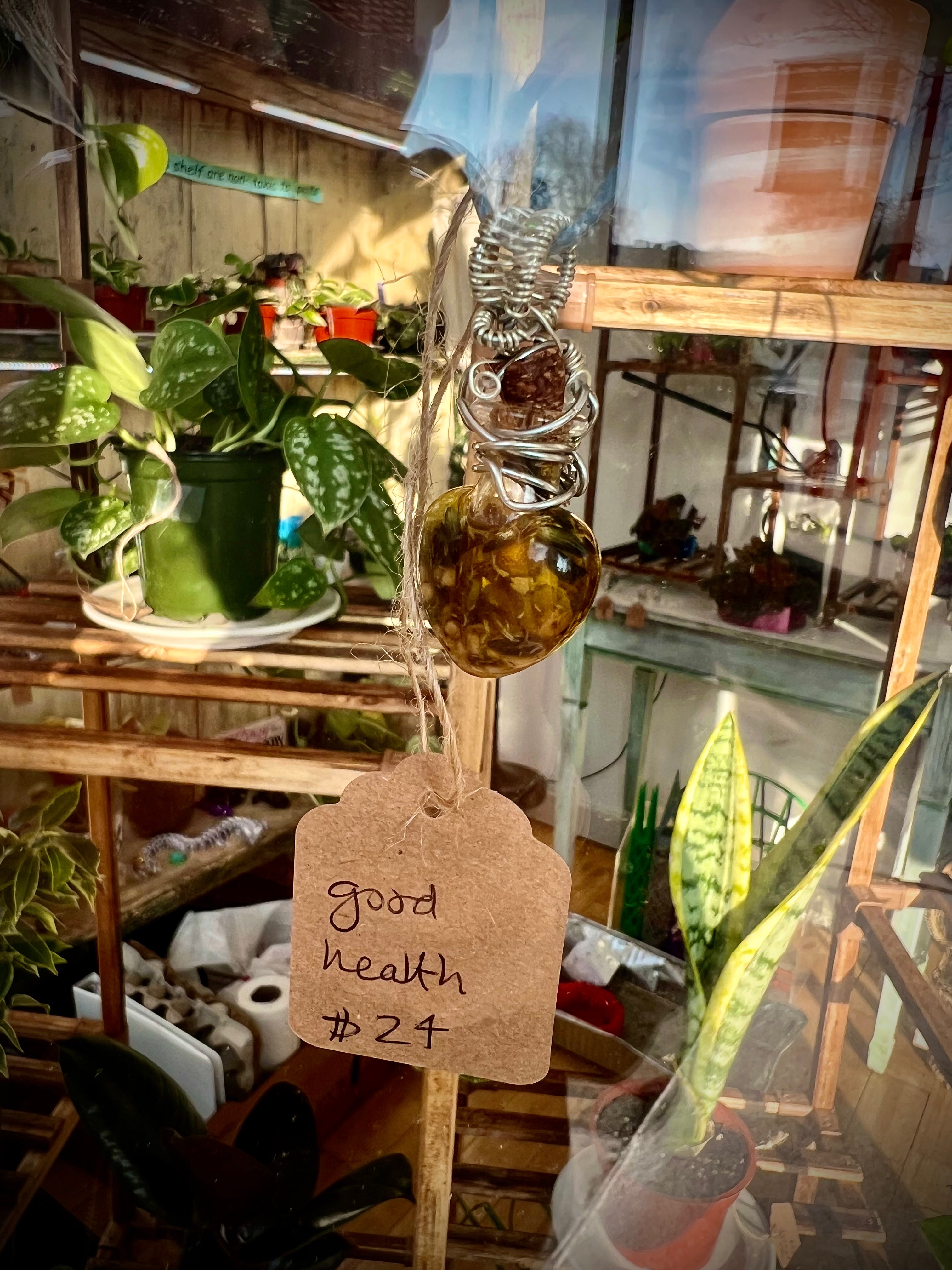 Jewelry with Intention necklace for Good Health