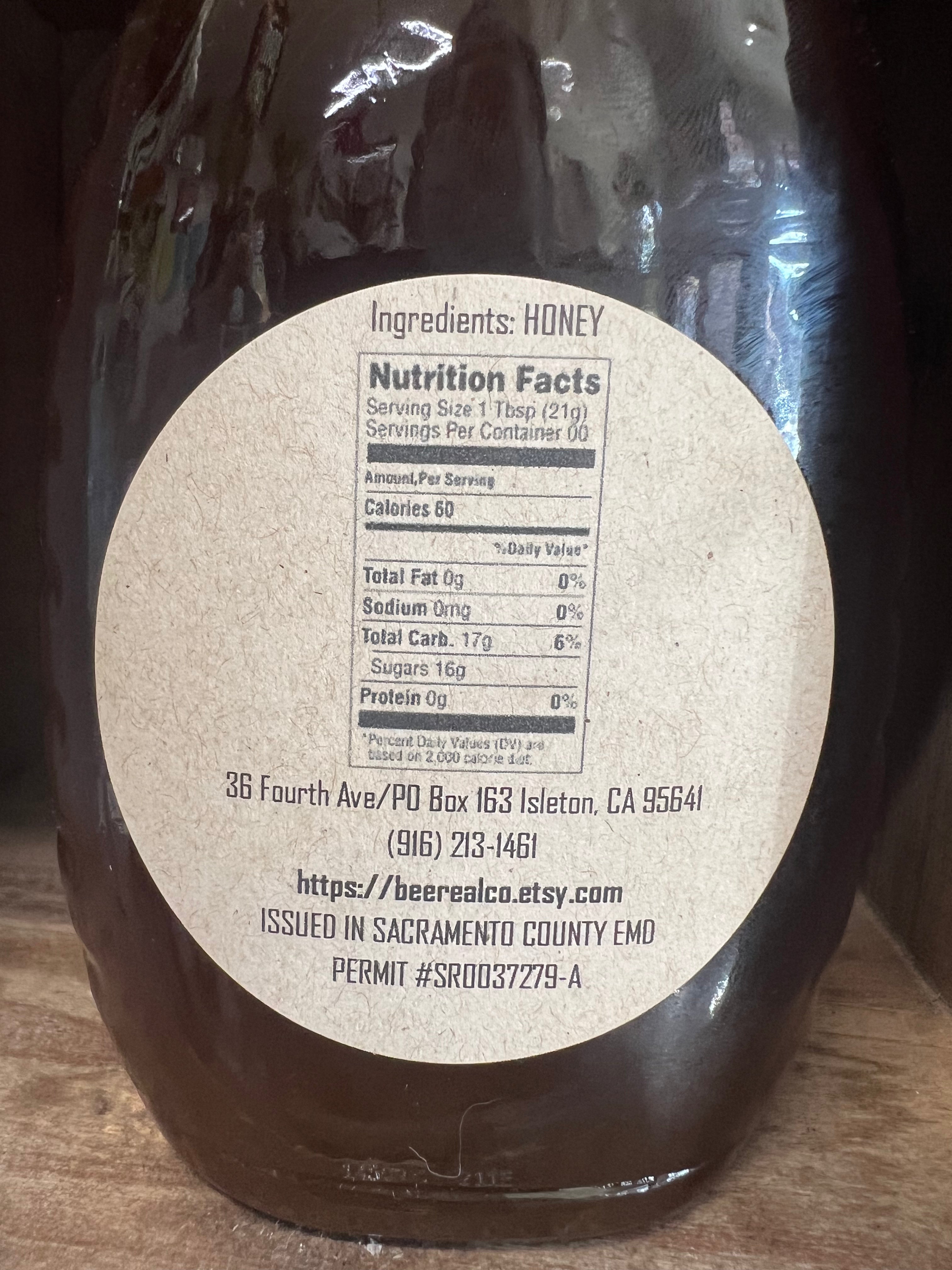 Local  Isleton Bee Real Honey