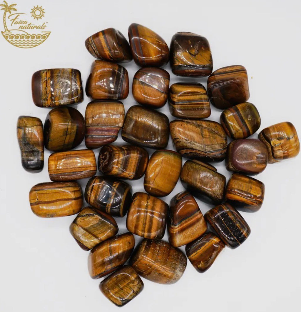 Tigers Eye Tumbled Gemstone